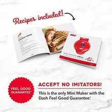 
                        
                          Cargar imagen en el visor de la galería, Dash Mini Maker Portable Grill Machine + Panini Press for Gourmet Burgers - JOY2ESpree
                        
                      