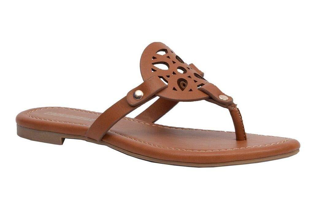 Cushionaire Women's Cameron Flat Sandal with +Comfort - JOY2ESpree