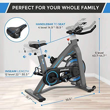 
                        
                          Cargar imagen en el visor de la galería, JKANGFIT Exercise Bikes Stationary - Indoor Cycling Bike Magnetic Exercise Bike with Quiet Belt Drive and LCD Monitor - JOY2ESpree
                        
                      