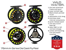 
                        
                          Cargar imagen en el visor de la galería, Wild Water Fly Fishing 7 Foot, 4-Piece, 3/4 Weight Fly Rod Deluxe Complete Fly Fishing Rod and Reel Combo Starter Package
                        
                      