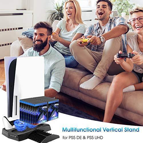 Kootek Cooling Station for PS5 PlayStation 5 Console - JOY2ESpree