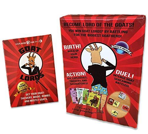 Goat Lords - Hilarious, Addictive & Competitive Card Game with Goats! - JOY2ESpree