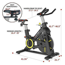 
                        
                          Muat gambar ke penampil Galeri, MBH Fitness Magnetic Exercise Bike Stationary, Indoor Cycling Bike for Home Gym Use - JOY2ESpree
                        
                      