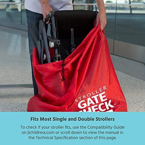 J.L. Childress Gate Check Bag for Standard & Double Strollers