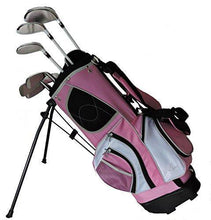 
                        
                          將圖片載入圖庫檢視器 Sephlin - Lady E Pink Left Hand 7 Pieces Golf Clubs Set &amp; Golf Bag Age 3-6 - JOY2ESpree
                        
                      