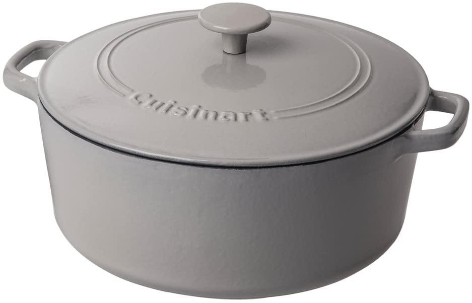 Cuisinart Cast Iron Casserole, Terracotta Orange, 7-Quart - JOY2ESpree