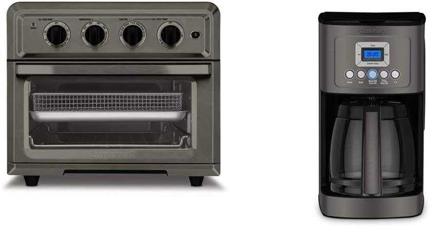 Cuisinart TOA-60BKS Convection Toaster Oven Airfryer, Black SS - JOY2ESpree