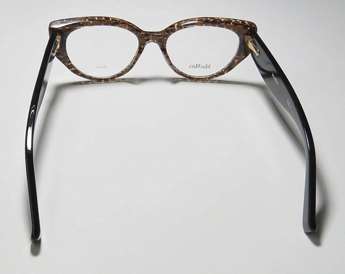 Max Mara 1246 Womens/Ladies Cat Eye Full-rim Flexible Hinges Premium Quality Authentic Retro Eyeglasses/Spectacles
