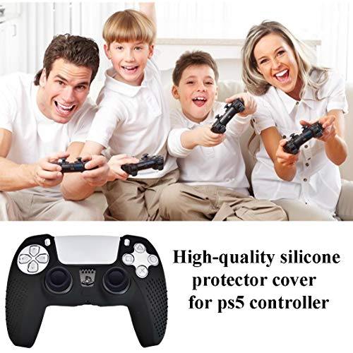 DMLNN PS5 Silicone Skin Cover, Dustproof Anti-Scratch Anti-Fall Waterproof Protector Case for Sony Playstation 5 - JOY2ESpree