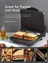 
                        
                          Muat gambar ke penampil Galeri, Panini Press Grill, Yabano Gourmet Sandwich Maker Non-Stick Coated Plates 11" x 9.8" - JOY2ESpree
                        
                      