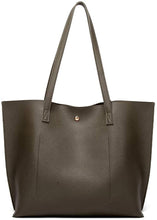 
                        
                          將圖片載入圖庫檢視器 Women's Soft Faux Leather Tote Shoulder Bag from Dreubea, Big Capacity Tassel Handbag
                        
                      