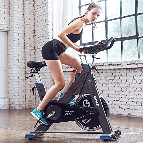 Indoor Cycling Exercise Bike 44lbs Flywheel Exercise Bike Belt Drive Stationary Bike - JOY2ESpree