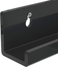 
                        
                          Muat gambar ke penampil Galeri, NIUBEE Black Vinyl Record Shelf Wall Mount 6 Pack - JOY2ESpree
                        
                      