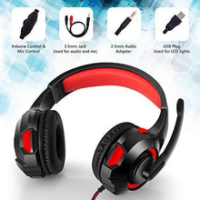 
                        
                          Cargar imagen en el visor de la galería, Wingstime Gaming Headset for PS4 PS5 Xbox ONE PC Laptop Nintendo Switch with Microphone - JOY2ESpree
                        
                      