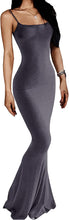 
                        
                          Muat gambar ke penampil Galeri, AnotherChill Women's Casual Lounge Slip Long Dress Sexy Sleeveless Backless Bodycon Maxi Dresses 2022 Spring Slim Elegant
                        
                      