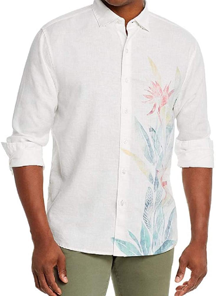 Tommy Bahama Bardez Blooms Long Sleeve Camp Shirt