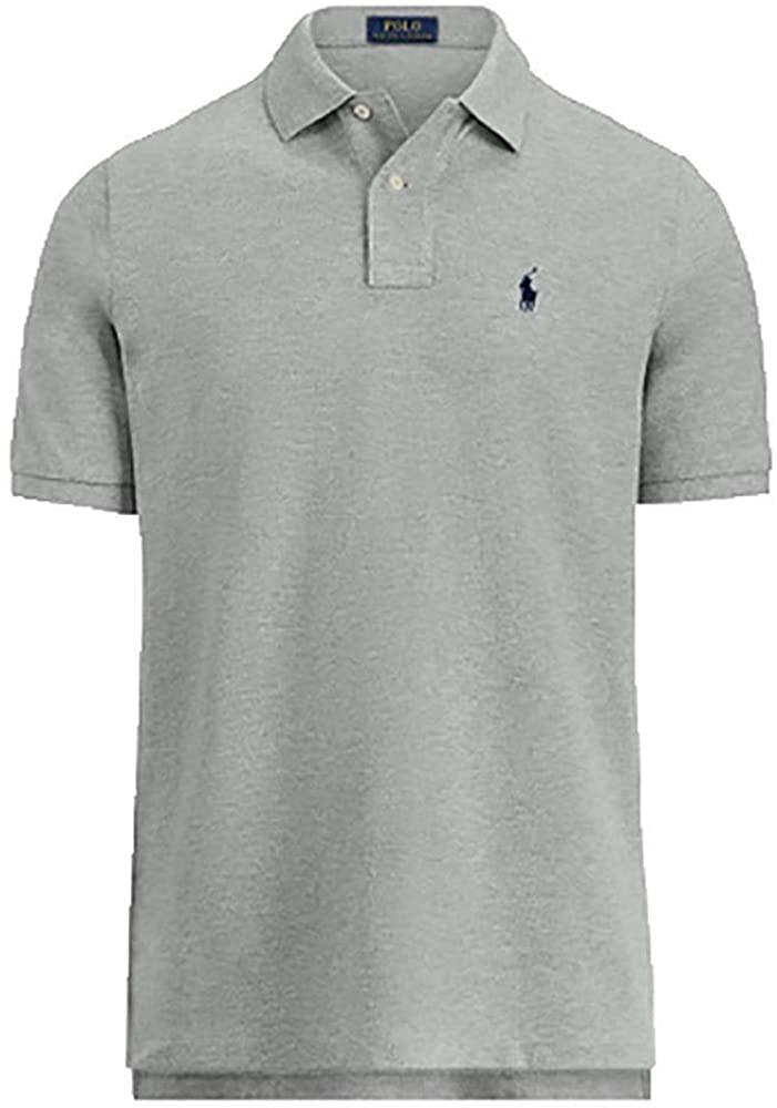 Polo RL Men's Custom Slim Fit Mesh Pony Shirt