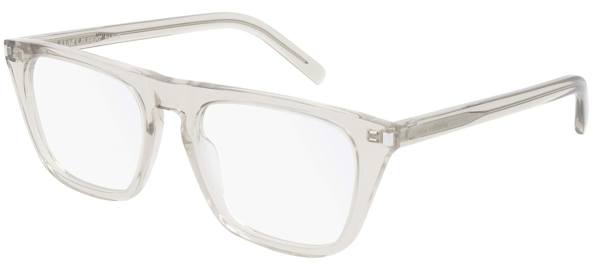 Saint Laurent SL 343 Beige Unisex Eyewear Frame 53/19/145
