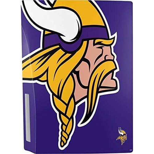 Skinit Decal Gaming Skin Compatible with PS5 Console - Officially Licensed NFL Minnesota Vikings Retro Logo Design - JOY2ESpree