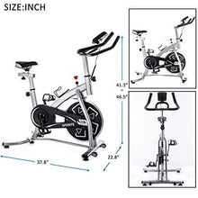 
                        
                          Muat gambar ke penampil Galeri, Exercise bike,Stationary Indoor Cycling Bike for Home Cardio Workout, Belt Drive Exercise Bicycle with LCD Monitor,Max Weight Capacity 330 LBS - JOY2ESpree
                        
                      