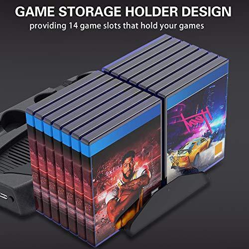 Vertical Charging Stand for Playstation 5 with Cooling Fan Charging Station Dock - JOY2ESpree