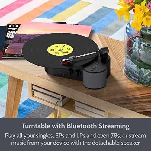 i-box 3-Speed Record Player with Detachable Bluetooth Speaker - JOY2ESpree