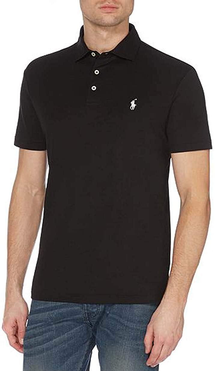 Polo RL Men's Custom Slim Fit Mesh Pony Shirt