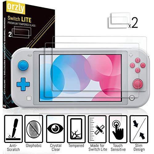 Orzly Accessories Bundle Compatible for use with Nintendo Switch Lite - JOY2ESpree