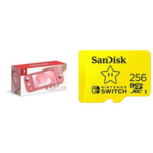 
                        
                          画像をギャラリービューアに読み込む, Nintendo Switch Lite - Coral with SanDisk 256GB MicroSDXC UHS-I Card for Nintendo Switch - JOY2ESpree
                        
                      