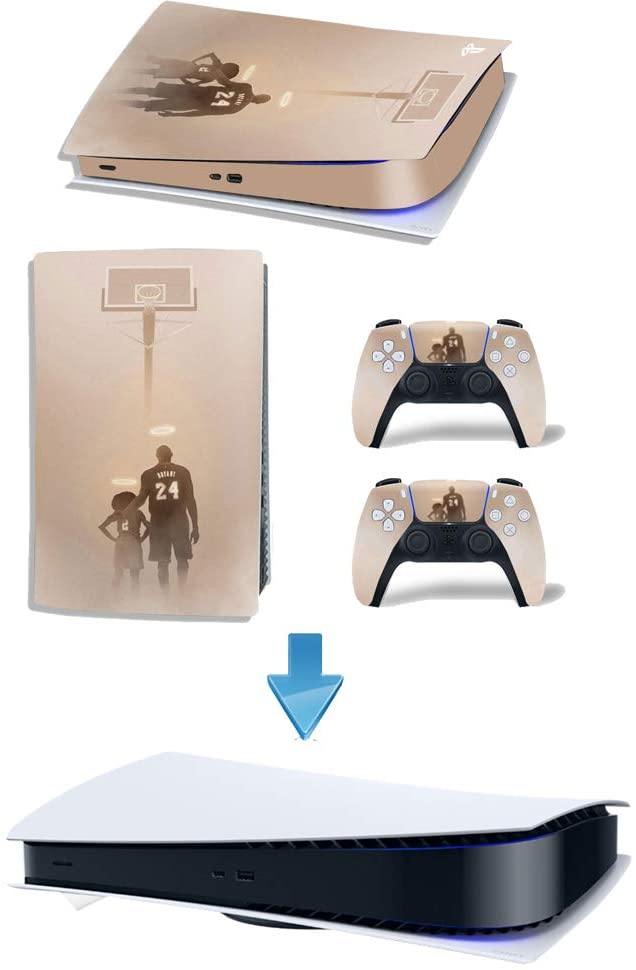 Decals Cover Whole Body Skin Protector for PS5 Playstation 5 Console Wrap Sticker Skin with 2 Wireless DualSense Controller Decal - JOY2ESpree