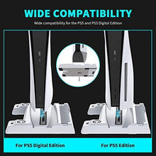 
                        
                          Muat gambar ke penampil Galeri, NexiGo PS5 Accessories Stand with Cooling Station for Playstation 5 Disc &amp; Digital Editions - JOY2ESpree
                        
                      
