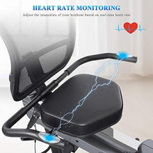 
                        
                          Cargar imagen en el visor de la galería, MaxKare Recumbent Exercise Bike Stationary Magnetic Resistance 8 Levels Adjustable Static Indoor Cycling Bike - JOY2ESpree
                        
                      