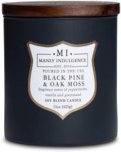 
                        
                          Load image into Gallery viewer, Manly Indulgence Sea Salt &amp; Ginger Scented Jar Candle, 15 Oz, White
                        
                      