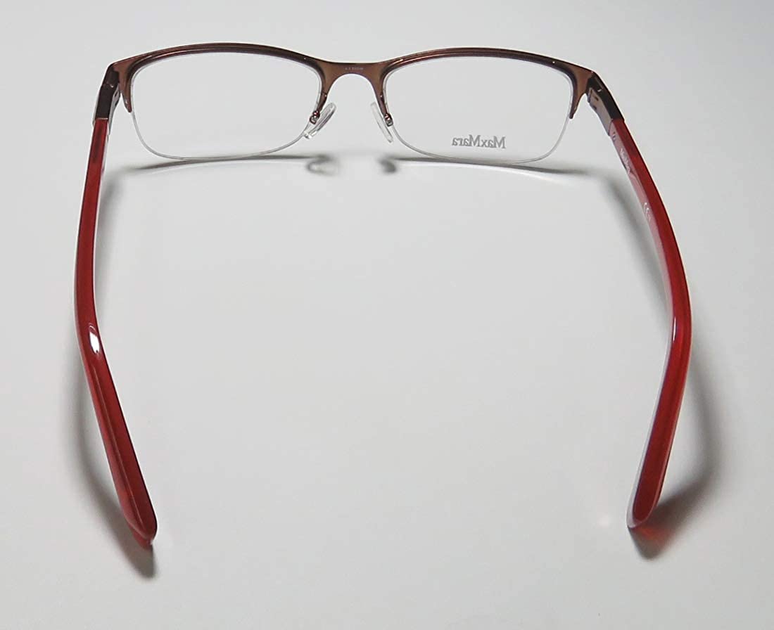 Max Mara 1184 Womens/Ladies Designer Half-rim Flexible Hinges Shape Authentic Exclusive Eyeglasses/Glasses