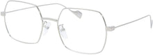 
                        
                          Cargar imagen en el visor de la galería, Balenciaga Everyday BB0090O 002 Eyeglasses Women's Silver Full Rim Optical Frame
                        
                      