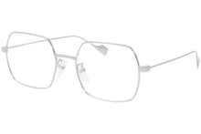 
                        
                          Cargar imagen en el visor de la galería, Balenciaga Everyday BB0090O 002 Eyeglasses Women's Silver Full Rim Optical Frame
                        
                      