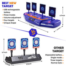 
                        
                          將圖片載入圖庫檢視器 PlayFleur USB Shooting Target for Nerf Guns Toys, Electronic Auto Scoring Reset Digital Targets, Ideal Gift Toy for 5,6,7,8,9,10+ Years Old Kids Boys &amp; Girls
                        
                      