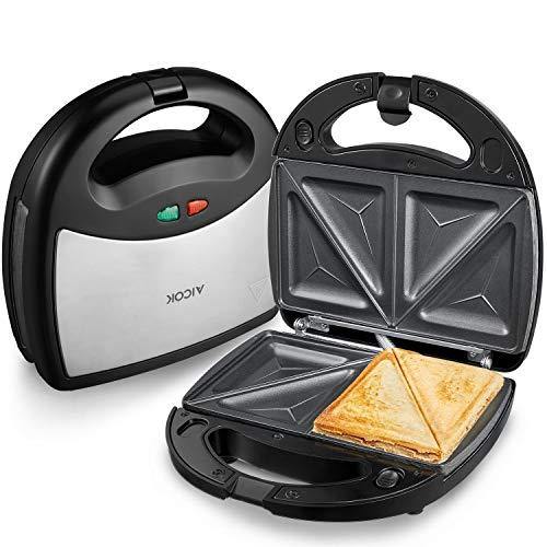 Aicok Sandwich Maker, Waffle Maker, Sandwich Grill, 750-Watts - JOY2ESpree