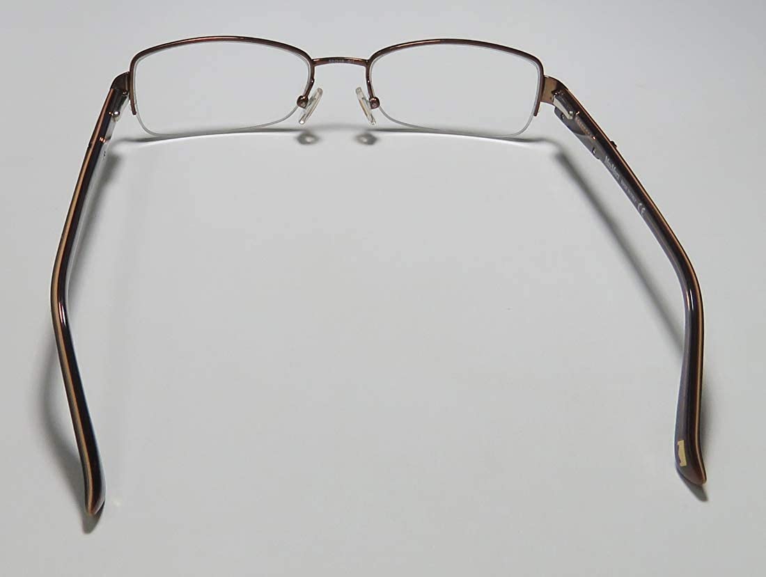 Max Mara 1085 Womens/Ladies Designer Half-rim Spring Hinges Brand Exclusive Collectible Eyeglasses/Eyewear
