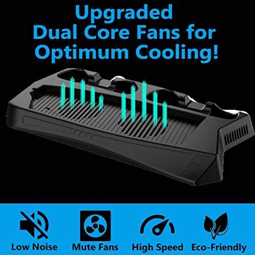 Vertical Stand with Dual Cooling Fans for Sony PS5 Digital Edition & PS5 UHD - JOY2ESpree