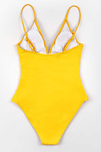 
                        
                          Load image into Gallery viewer, CUPSHE Women's One Piece Swimsuit Tummy Control V Neck Two Piece Bathing Suits - JOY2ESpree
                        
                      
