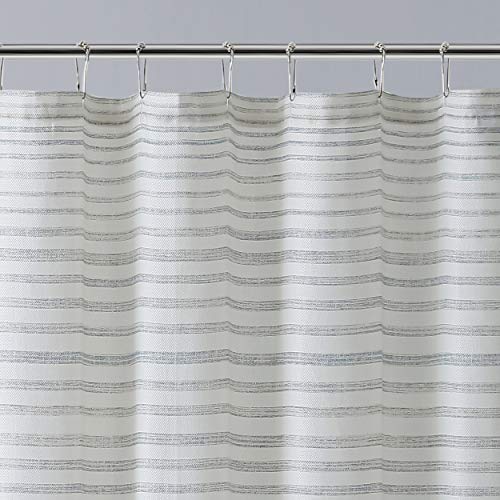Tommy Bahama | Coastal Stripe Collection Shower Curtain, 72" x 72", Tidal Beige