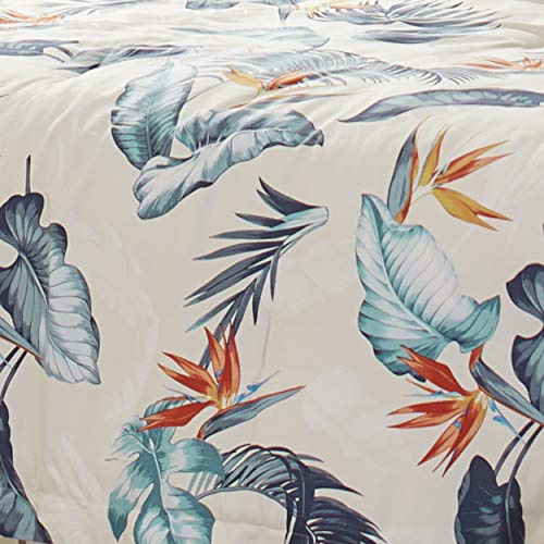 Tommy Bahama Birdseye View Comforter Set, King, Blue,USHSA31145084,4