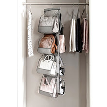 
                        
                          Cargar imagen en el visor de la galería, Zober Hanging Purse Organizer For Closet Clear Handbag Organizer
                        
                      