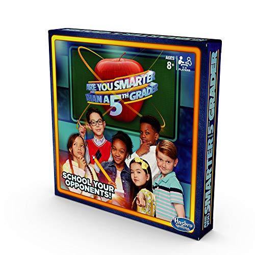 Hasbro Gaming are You Smarter Than a 5th Grader Board Game for Kids Ages 8 & Up - JOY2ESpree