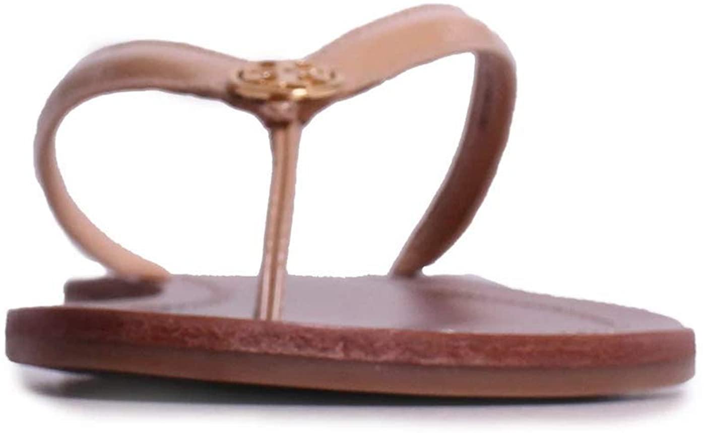 Tory Burch Womens Terra Thong Leather Open Toe Casual Slide Sandals - JOY2ESpree