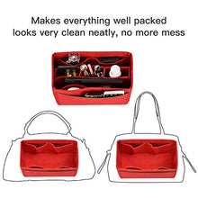 
                        
                          Load image into Gallery viewer, Felt Insert Bag Organizer Bag in Bag Handbag Fit LV Speedy Neverfull Longchamp
                        
                      