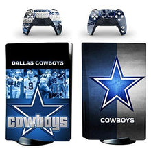 
                        
                          Muat gambar ke penampil Galeri, Decal Moments PS5 Standard Disc Console Controllers Full Body Vinyl Skin Sticker Decals for Playstation 5 Console and Controllers Cowboys - JOY2ESpree
                        
                      