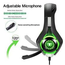 
                        
                          將圖片載入圖庫檢視器 BlueFire Stereo Gaming Headset for Playstation 4 PS4 Over-Ear Headphones with Mic and LED Lights for Xbox One, PC, Laptop(Green) - JOY2ESpree
                        
                      