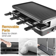 
                        
                          Cargar imagen en el visor de la galería, AONI Raclette Table Grill, Electric Korean BBQ Grill Indoor Cheese Raclette for 8 Person - JOY2ESpree
                        
                      